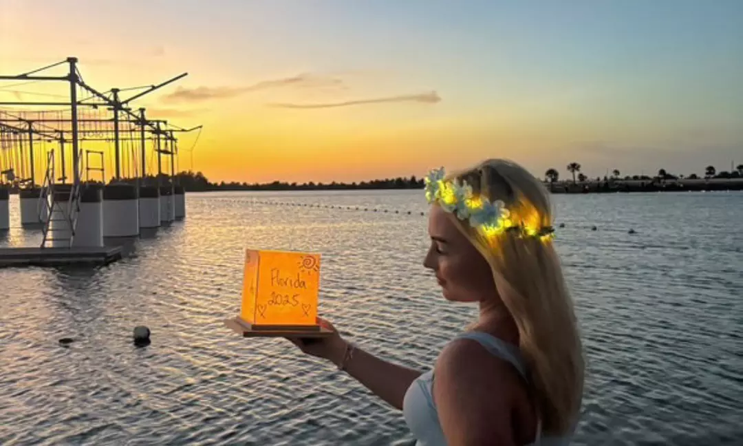 Join the Water Lantern Festival Admission For 1,2,3 or 4 People