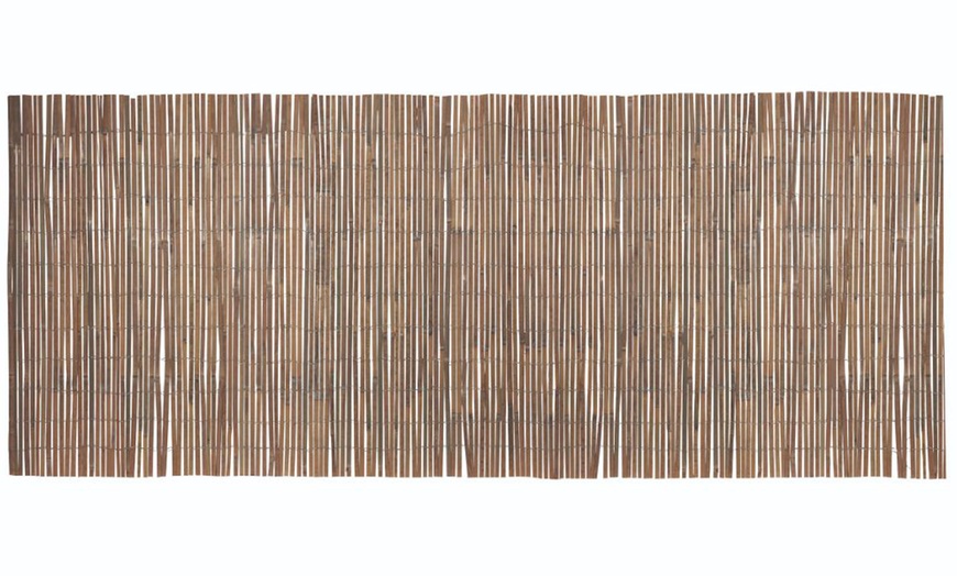 Image 2: Bamboo Slat Privacy Fence