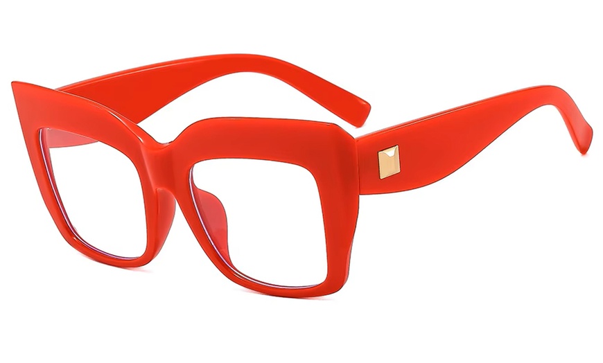 Image 4: Plastic Eye Glasses Frames Spectacles