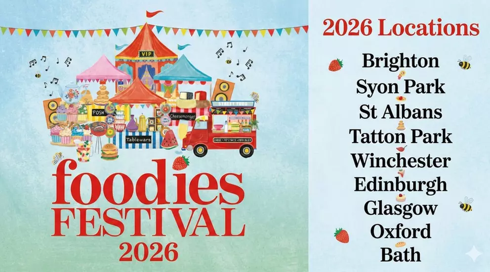 Foodies Festival 2026| 9 Locations Nationwide|