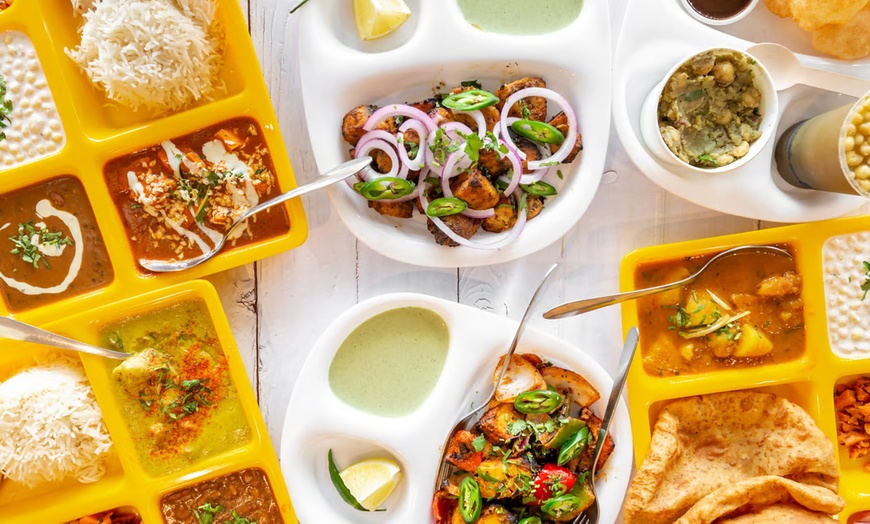 Image 3: Four-Course Vegetarian Indian Meal With a Drink Each For Two or Four
