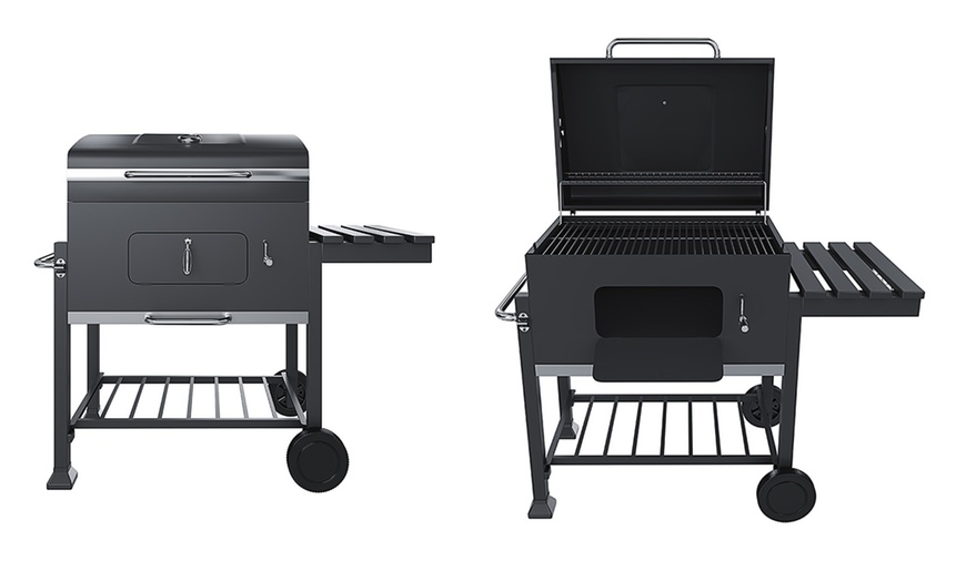 Image 3: Barbecue a carbone Metepec con coperchio 