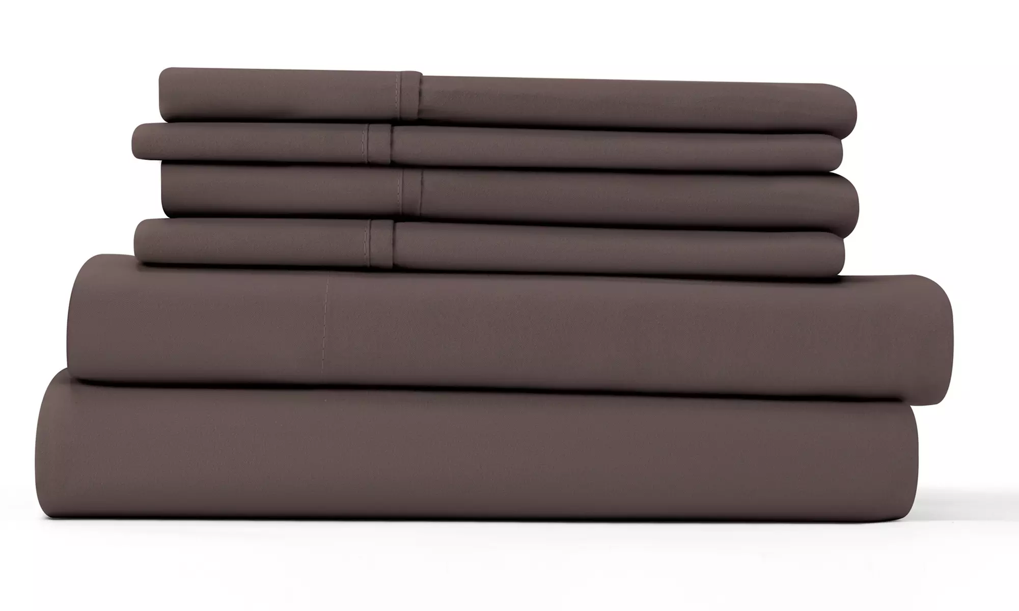 Merit Linens 6-Piece Luxury Wrinkle Free Hotel Bed Sheet Set