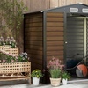 Image 1: Outsunny Garden Metal Shed