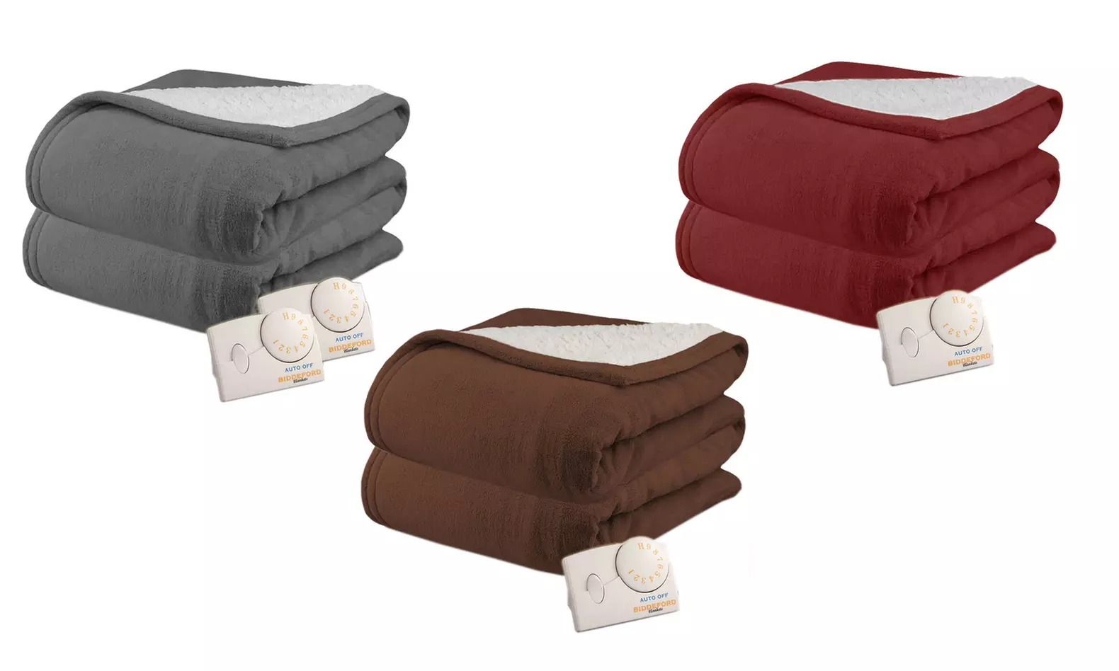 Pure Warmth MicroPlush Electric Heated Blanket - Primary Image