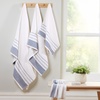 Image 2: Dakota 6-Piece Towel Bale - 500gsm Cotton, Soft, Striped Design