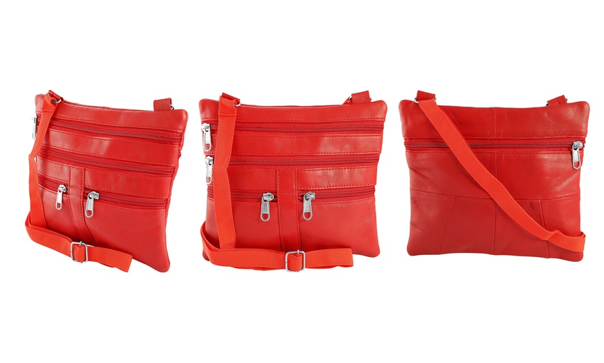 Image 26: Bolso unisex de piel auténtica Steinmeister