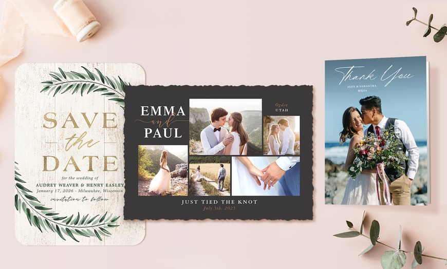 Image 2: PhotoAffections Custom Photo Cards - Up to 79% Off 