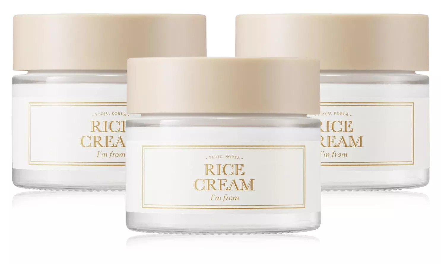 Up to Three I’m From Rice Cream Moisturisers 50ml