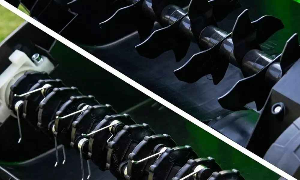 Garden Gear 2-in-1 Lawn Raker and Scarifier