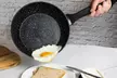 Juego de 3 sartenes de aluminio con revestimiento de mármol antiadherente, de RoyaltyLine - Second Medium