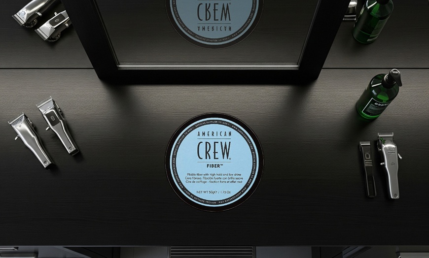 Image 1: American Crew Fiber Classic Mold Creme 3 oz Increases Fullness 