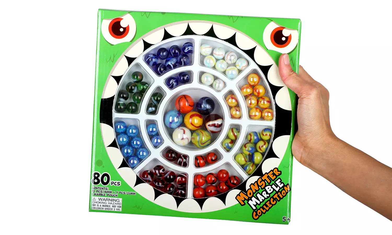 Monster Marble Collection Set (80-Piece) - Primary Image