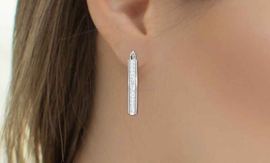 Image 9: SC Crystal Paris Sparkling Earrings Collection