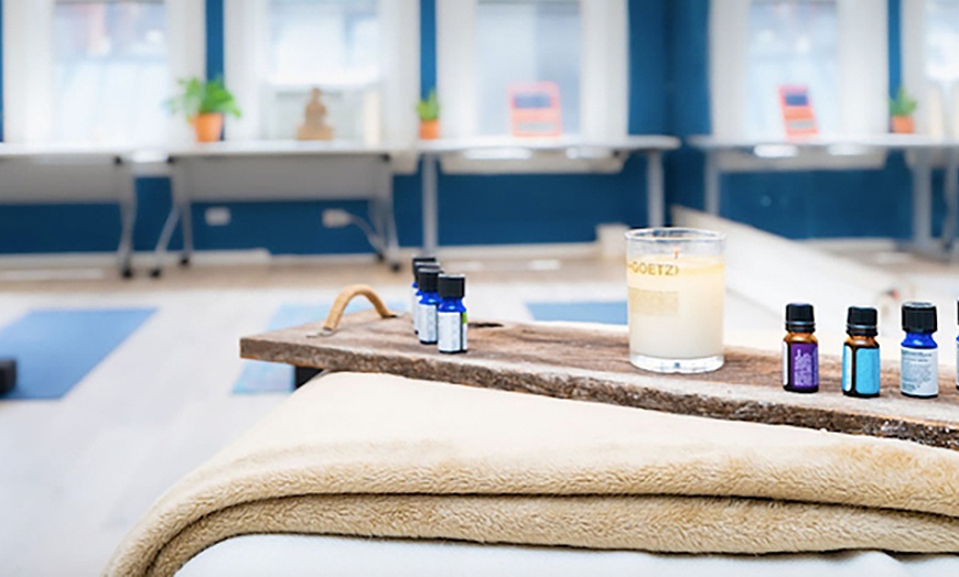 Image 3: 60-Minute Infrared Sauna Wrap Package, Thai or Therapeutic Massage