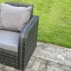 Image 2: Fimous Rattan-Effect Reclining Chair