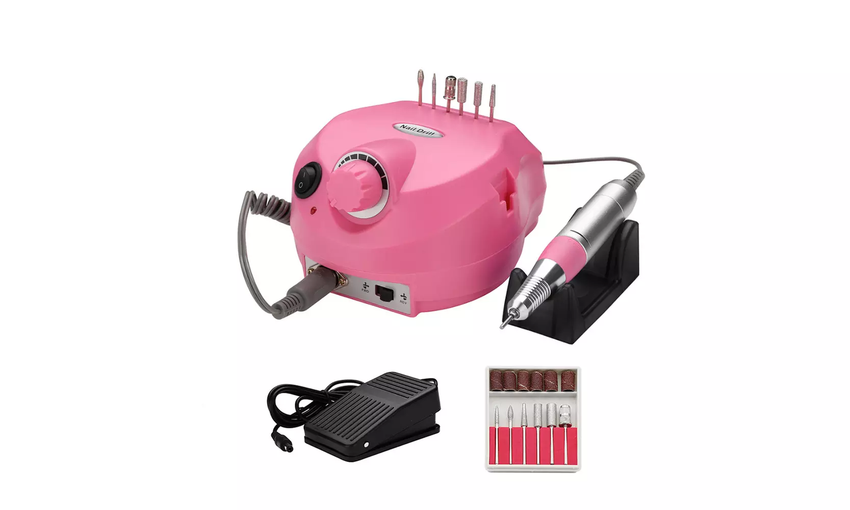 Professionele nagelboor met 35.000 RPM en voetpedaal - Primary Image