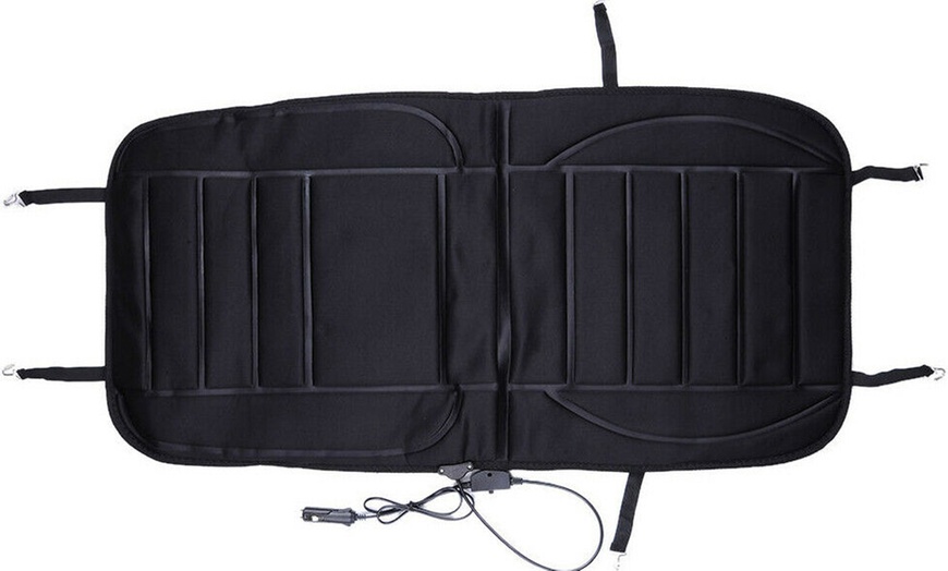 Image 2: Heated Car Seat Cushion