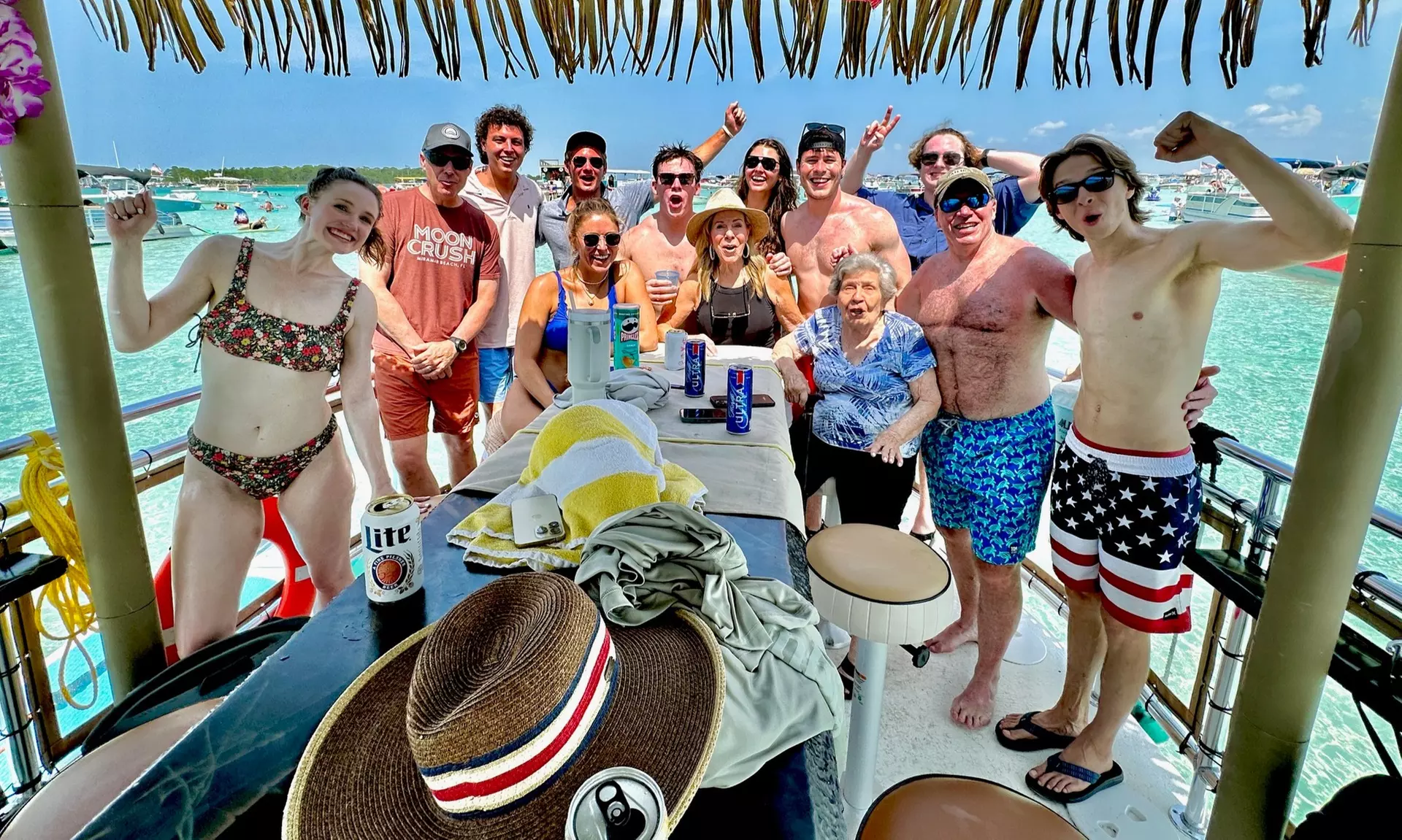 Up to 50% Off Crab Island Boat Cruise with Destin Private Tiki