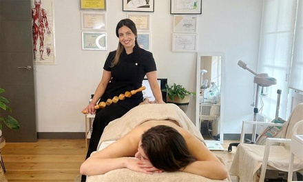 2 sesiones de 50 minutos de maderoterapia en cuerpo completo - Vanessa Veríssimo Estética Avanzada