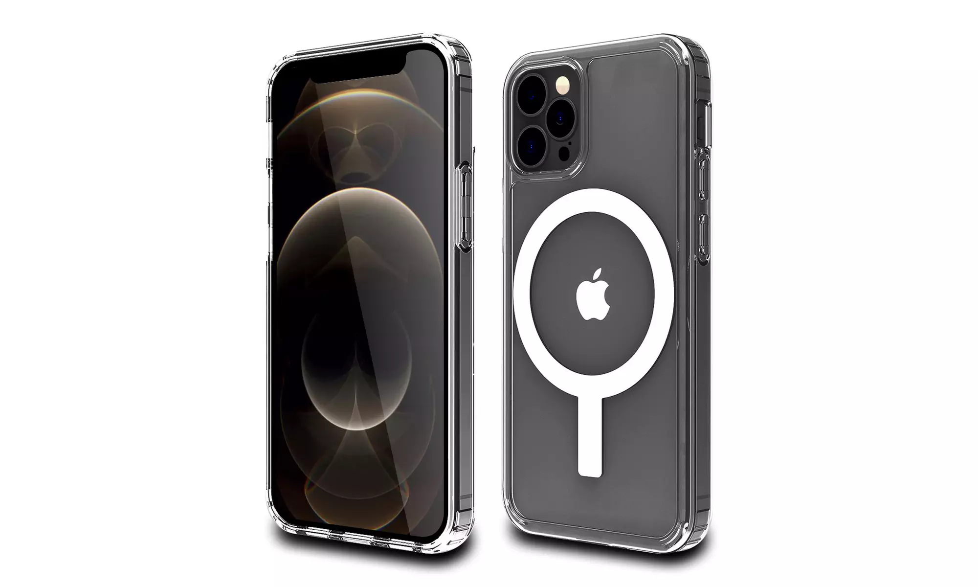 AICase For iPhone 12/12 mini/12 Pro/12Pro Max Shockproof Clear Magsafe Case