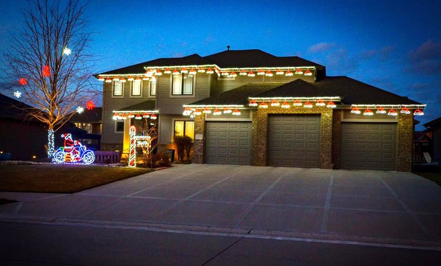 Image 11: Lights Provided:1 or 2 Story/Consult for Xmas Lights Bright Ideas 