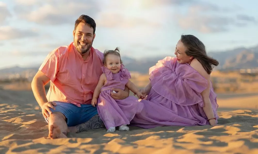 Sesión fotográfica Dulce espera con fotos editadas en alta resolución