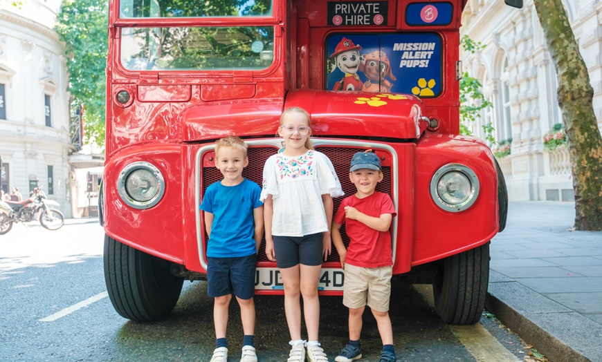 Image 3: Brigit’s Afternoon Tea: PAW Patrol London Bus Tour for Two or Four