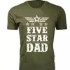 Five Star Dad - Military Green