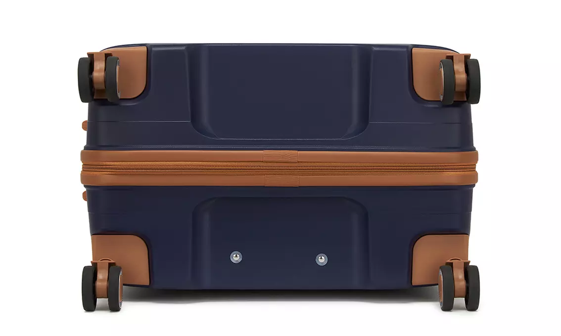 1 / 3x KONO kratzfester PP-Reisekoffer mit leisen Rollen & TSA-Schloss