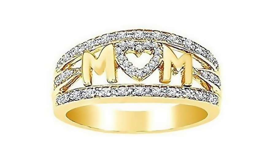 Image 4: Crystal Mum Ring