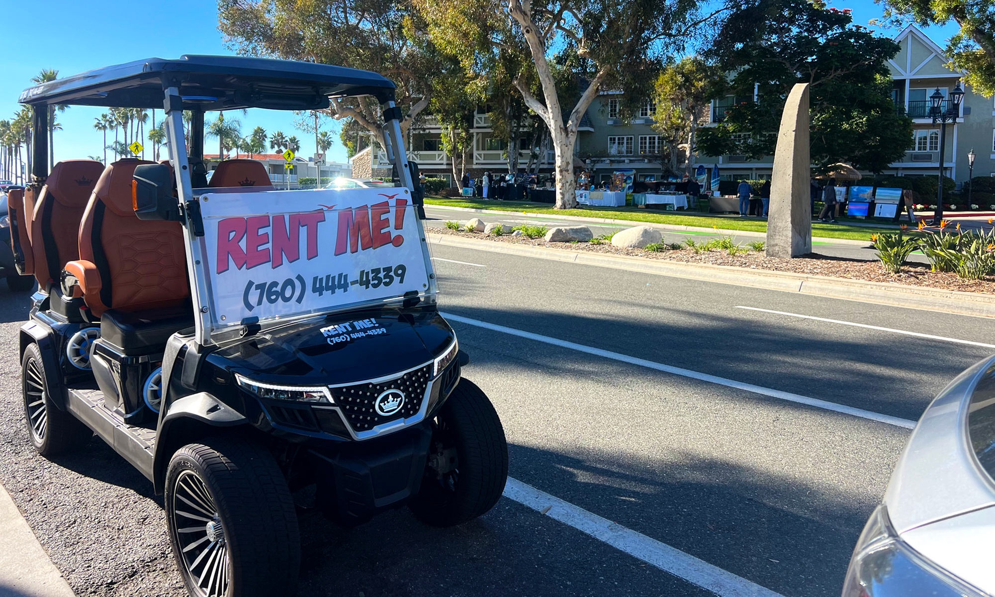 Explore Oceanside with a 4, or 6-Passenger Golf Cart Rental