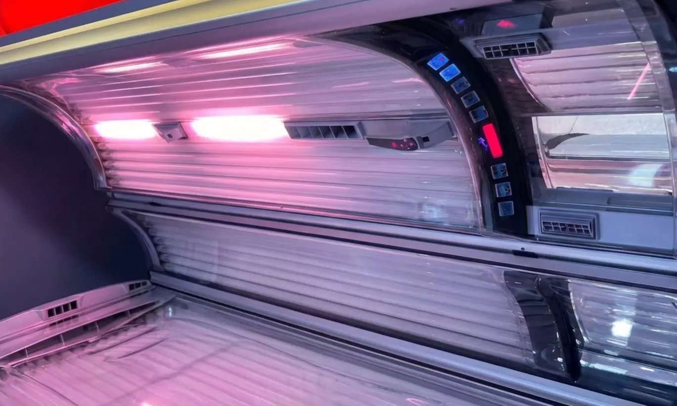 Sesiones de 8 o 10 minutos de rayos UVA con colágeno