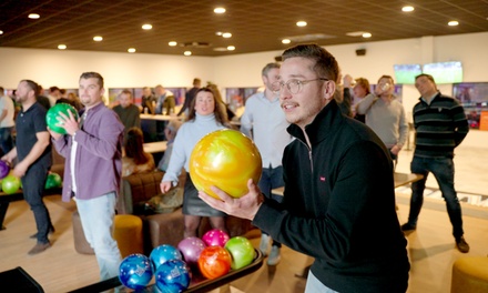 Jusqu'à 4 personnes : 1 piste de bowling pour une durée de 30 min
