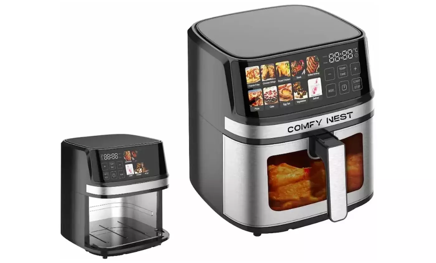 Comfy Nest Heißluftfritteuse CN06191 oder CN06160 mit Digitalanzeige