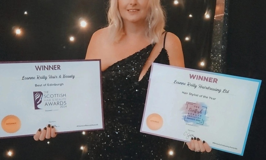 Image 3: Shellac Mini Manicure or BIAB Nails On Natural Nails