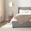 Image 7: DS Living Siena Winged Bed in Grey
