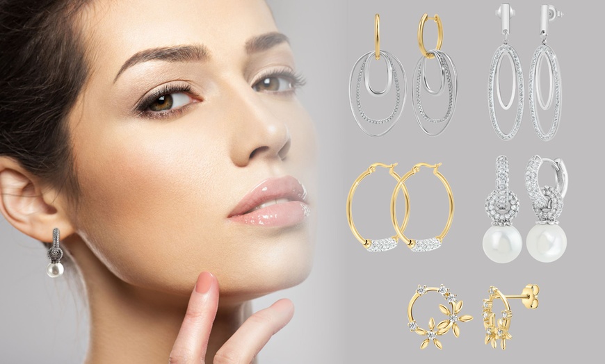 Image 2: Assorted Fashion Earrings in Various Designs and Sizes