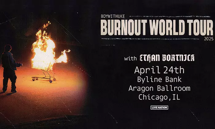 BOYWITHUKE - BURNOUT WORLD TOUR on April 24 at 7 p.m. - Primary Image