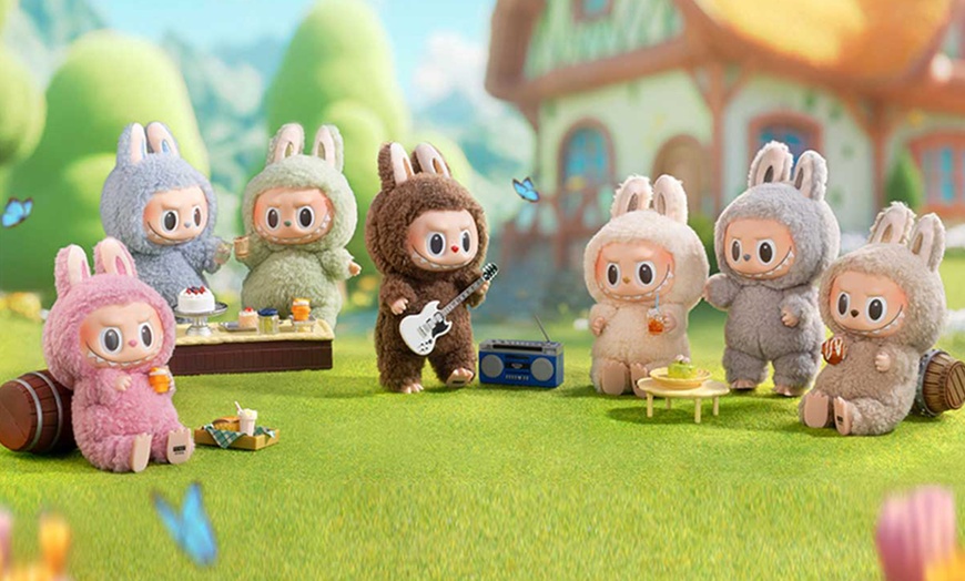 Image 4: Set completo de la serie Labubu Macaron Blind Box de Pop Mart