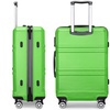 Image 19: Kono Six Piece Suitcase Set with TSA Lock and 360° Wheels