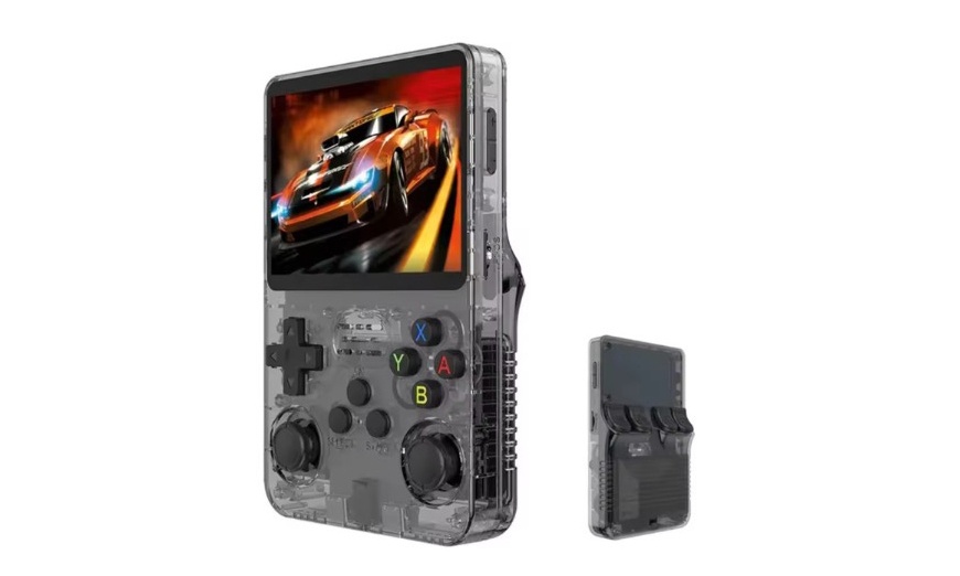 Image 2: 1x oder 2x Retro-Handheld-Videospielkonsole