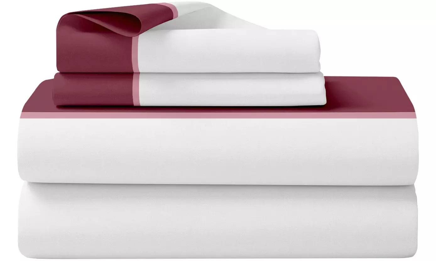 Completo Lenzuola in Cotone Percalle