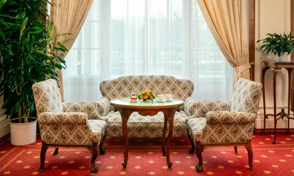 Karlovy Vary : chambre double avec demi-pension