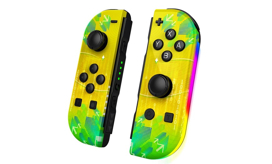 Image 3: Manettes sans fil compatible avec console Switch