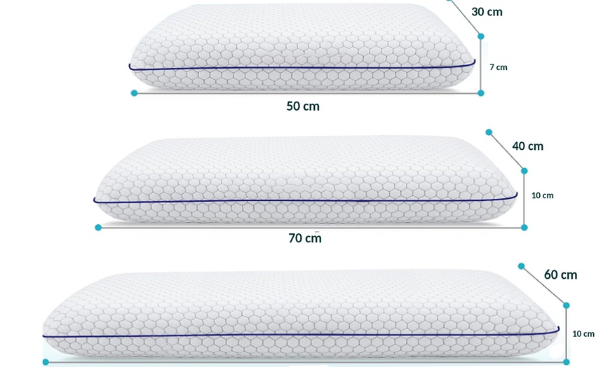 Image 5: Almohada de espuma viscoelástica de Sampur