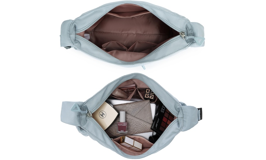 Image 11: Bandolera de estilo casual con correa ajustable y múltiples bolsillos
