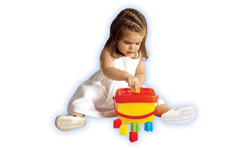 Image 4: Kids' Shape Sorter Bucket