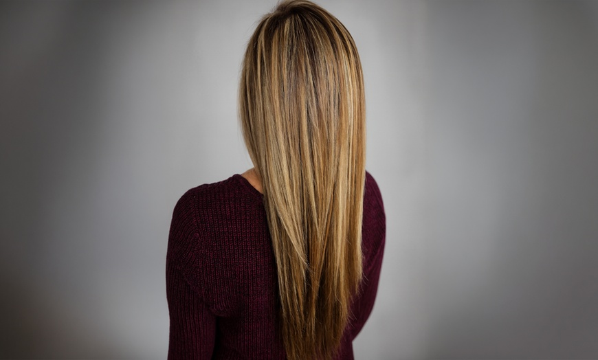 Image 2: Discover amazing hair transformations at Hair by Priscilla with options like balayage and highlights, up to 50% off