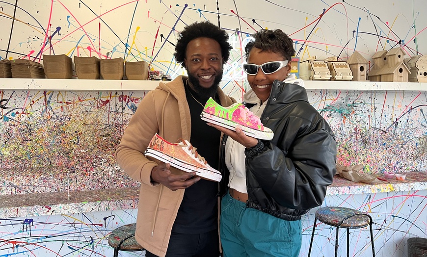 Image 5: Design Your Drip – Sneaker Paint Experience